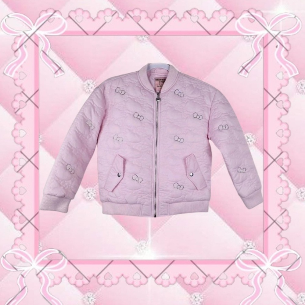 Sanrio Pink Bomber Jacket